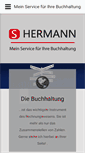 Mobile Screenshot of meine-buchhalterin.de